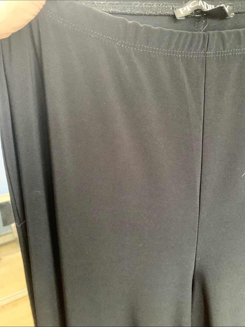 ✨4 for $20✨ 
Picadilly Black Wide-Leg Pull-On Pants